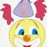 Clown Basteln Vorlage Beste Karneval Clown Basteln Aus tonpapier Klorollen