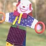 Clown Basteln Vorlage Einzigartig Basteln Mit Kindern Kostenlose Bastelvorlage Zirkus
