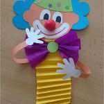 56 Fabelhaft Clown Basteln Vorlage Galerie 47 Clown Basteln Vorlage Inspiration Karneval Clown Basteln Aus tonpapier Klorollen