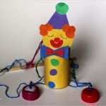 Clown Basteln Vorlage Schönste Karneval Clown Basteln Aus tonpapier Klorollen
