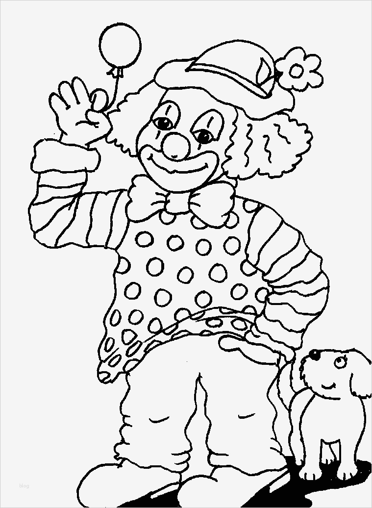 Clown Vorlage Fabelhaft Clown Vorlage Az Ausmalbilder