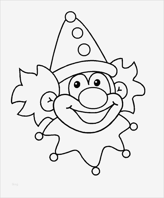 Clown Vorlage Inspiration Clown Bilder Zum Ausmalen