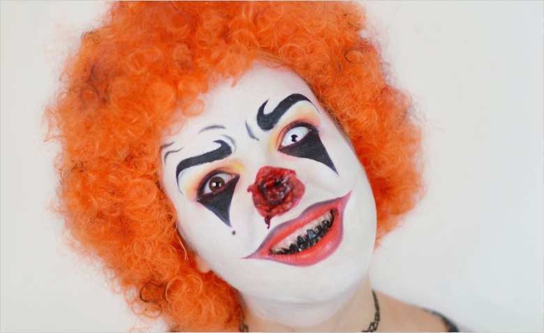 Clown Vorlage Schön Viktoriasarina Halloween Make Up Horror Clown