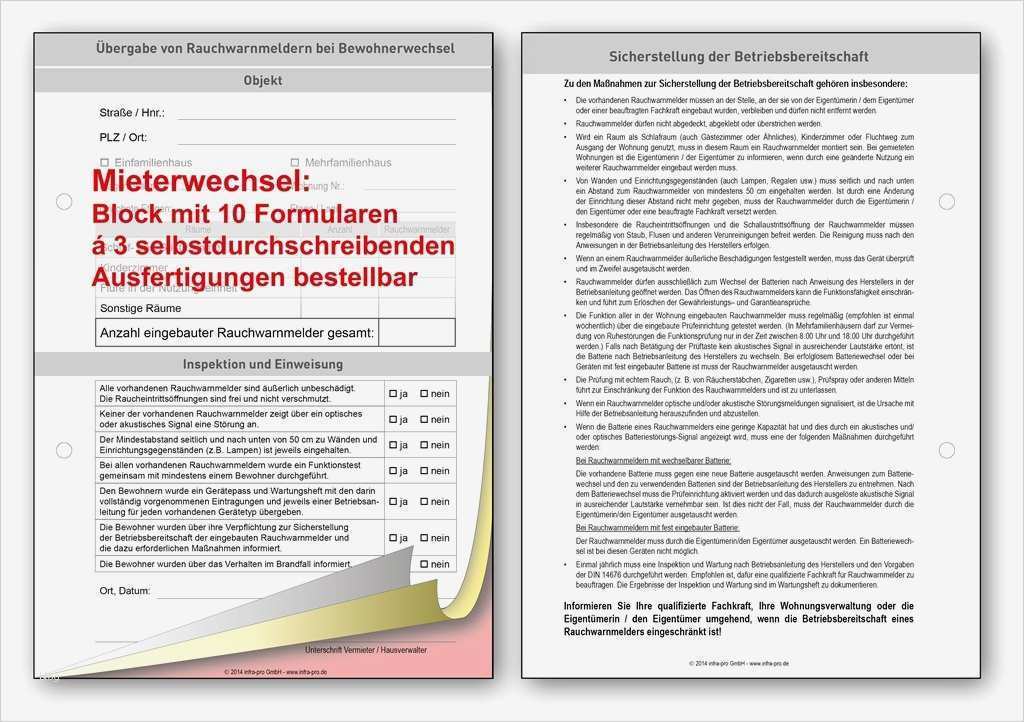 Cm Messprotokoll Vorlage Angenehm Gerätepass Und Wartungsheft Für Rauchwarnmelder