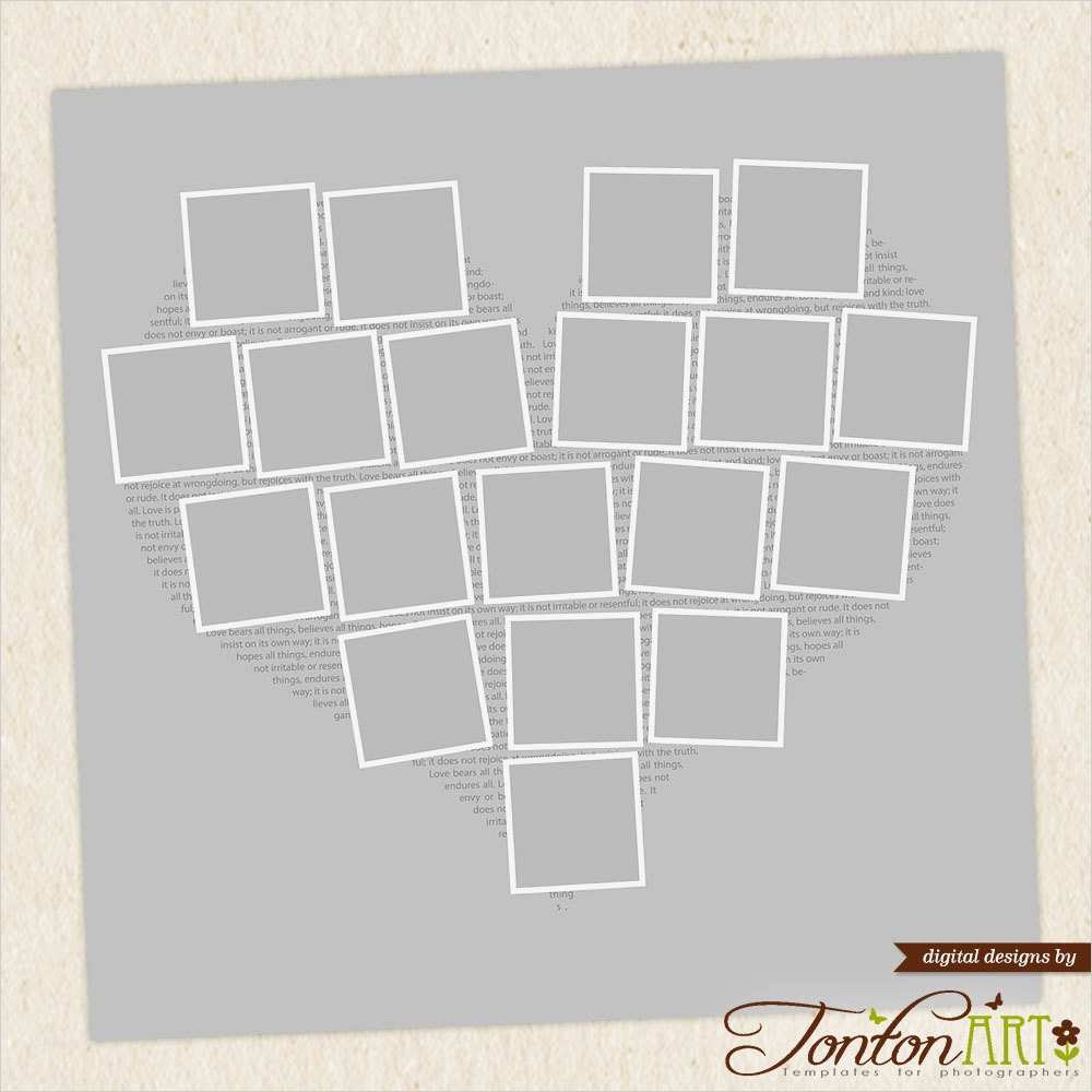 69 Angenehm Collage Vorlage Ideen 1 Collage Vorlage Süß Herz Foto Collage Vorlage form 24 X 24 & 11 X 11 Shop