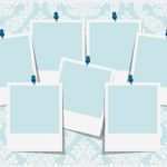 Collage Vorlage Wunderbar Blue Damask Collage Template Vector Art & Graphics