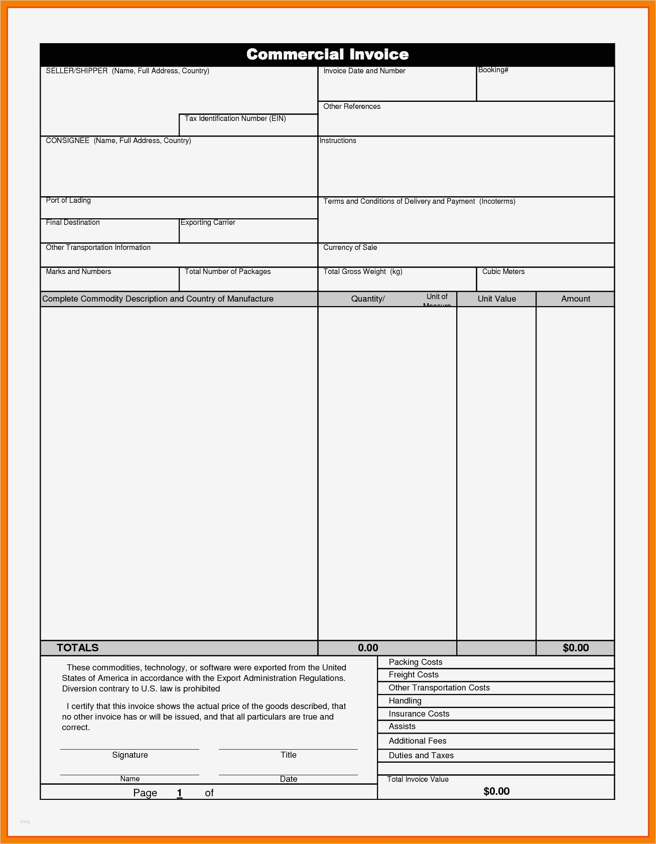 Commercial Invoice Vorlage Wunderbar atemberaubend Ticket Word Vorlage Zeitgenössisch Ideen
