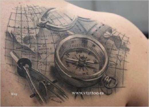 Compass Tattoo Vorlage Schön Tatuajes De Brújulas Belagoria
