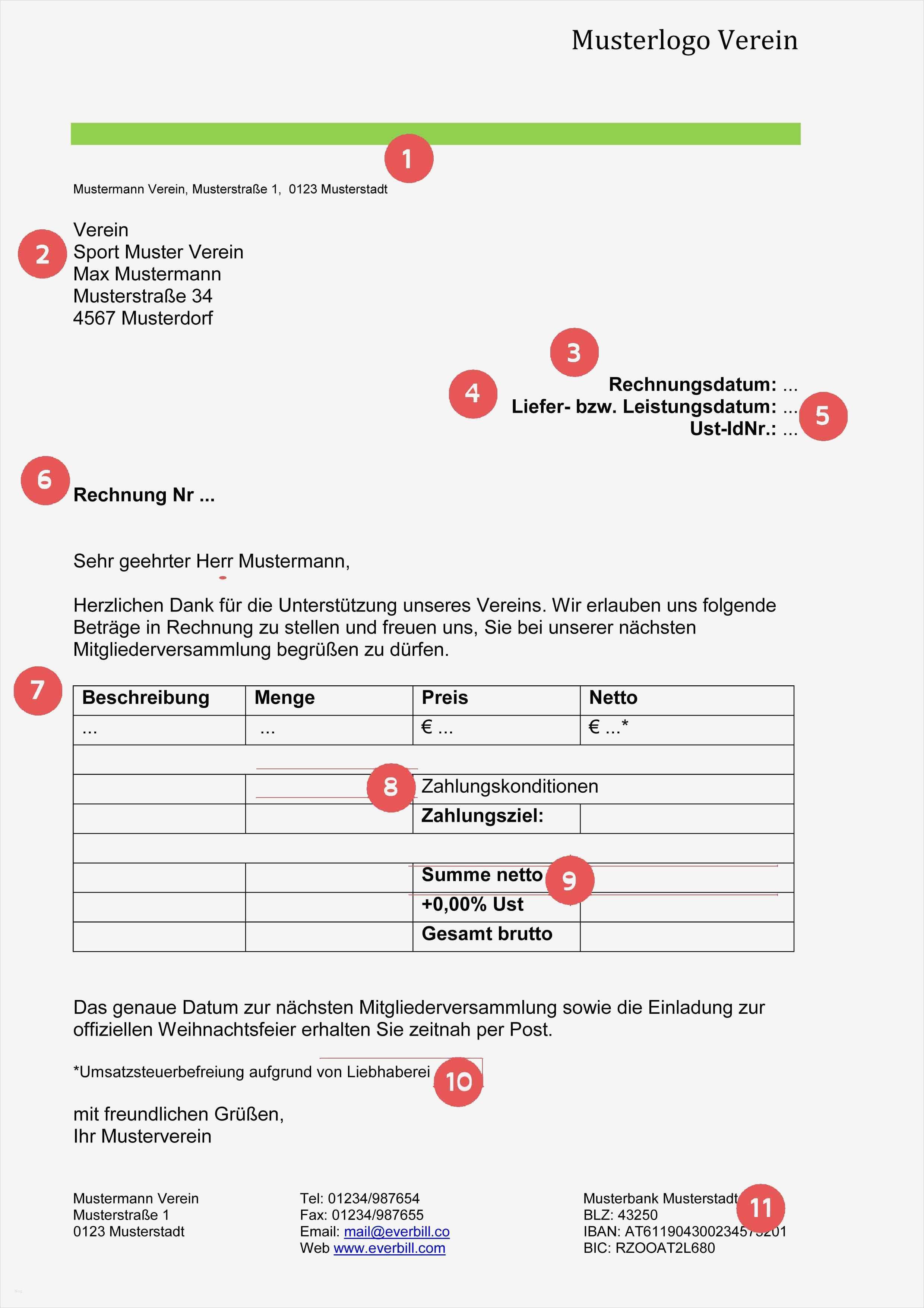 Cookie Hinweistext Vorlage Inspiration Musterrechnung Verein Gratis En Everbill Magazin
