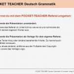 Copyright Vorlage Text Best Of Pocket Teacher Deutsch Grammatik Ppt Video Online