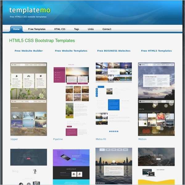 Wunderbar Free Css Templates Ideen Vorlagen Ideen