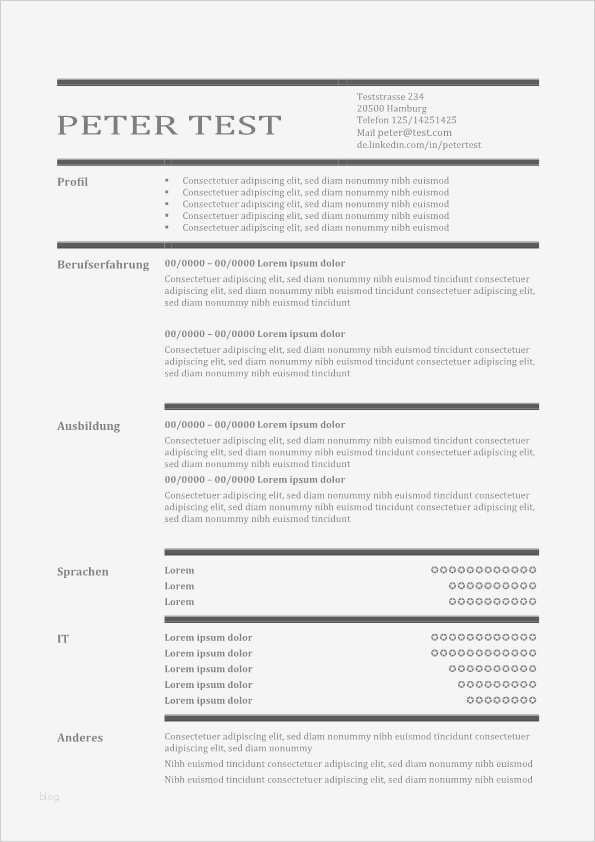 Cv Vorlage Einzigartig Lebenslauf Vorlage Kompetenzen Mit Berufliche