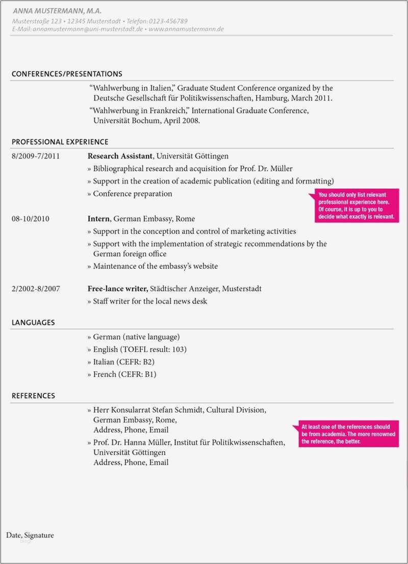 Cv Vorlage Englisch Genial 17 Cv Vorlage Englisch