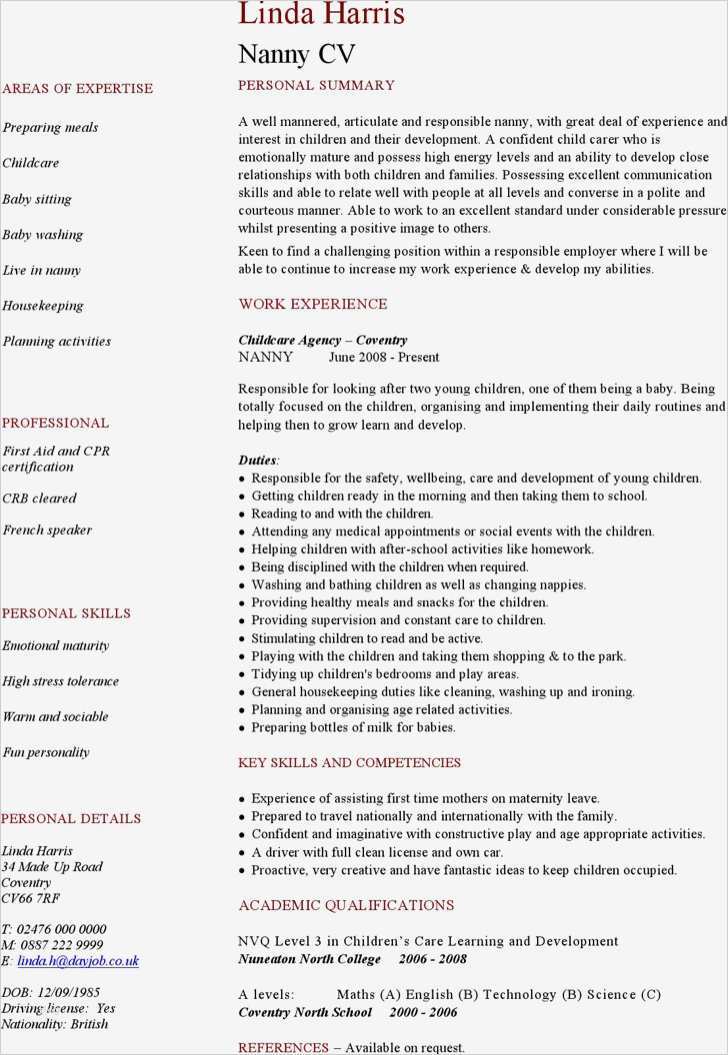 Cv Vorlage Großartig 14 Englisch Cv Vorlage