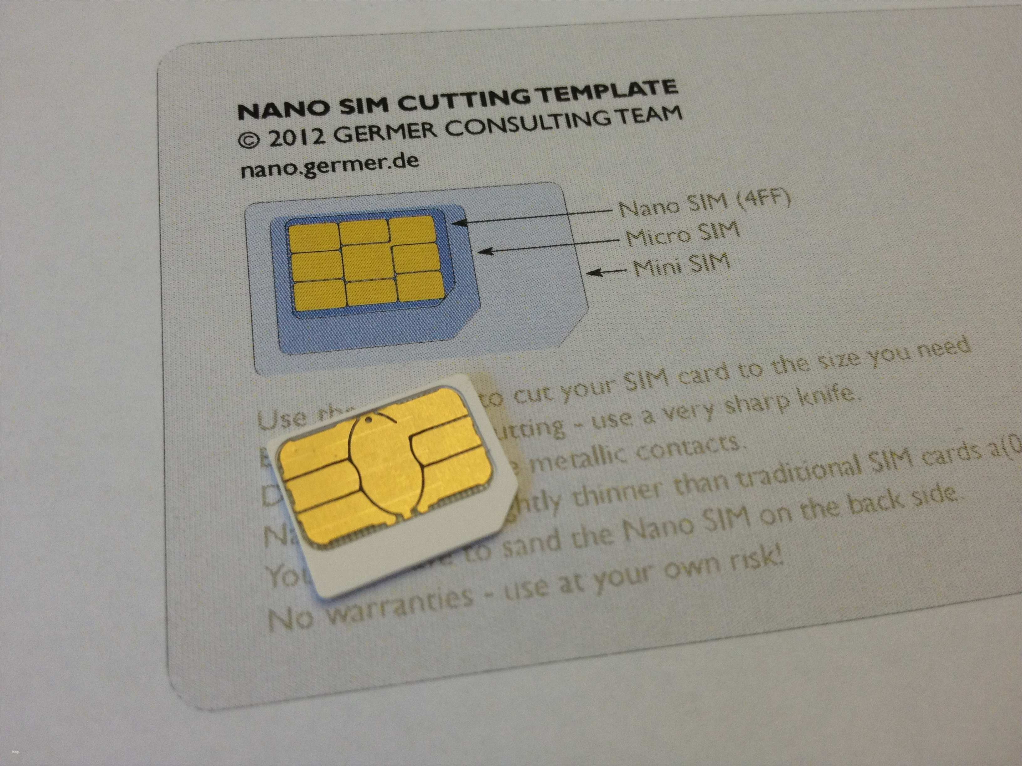 D1 Handyvertrag Kündigen Vorlage Cool Howto Jede Congstar Micro Sim Im iPhone 5 Nutzen sogar