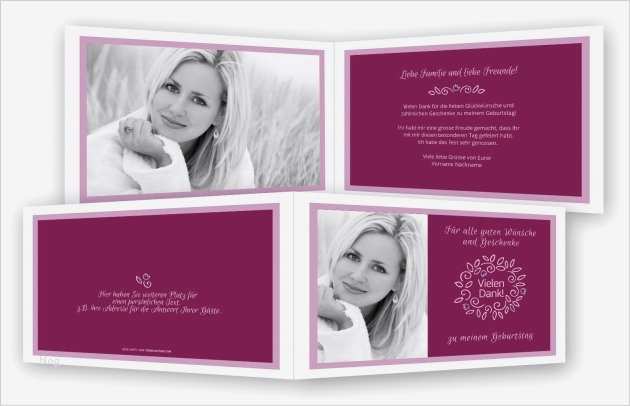 Dankeskarte Geburtstag Vorlage Neu Dankeskarte Zum Geburtstag