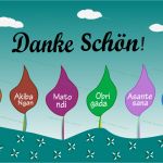 Dankesschreiben Geburtstag Vorlagen Cool Gruß Postkarte Im Afro Style Geburtstag Jubiläum