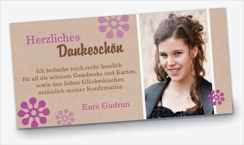 Danksagung Konfirmation Vorlage Fabelhaft Konfirmation Kommunion Danksagung Din Lang Quer Gudrun