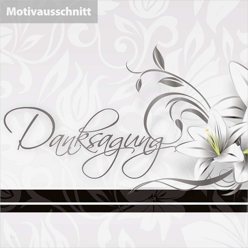 Danksagung Trauer Vorlagen Download Neu 25 Trauerkarten Danksagung Selbst Bedrucken Mit Umschlag