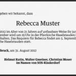 Danksagung Trauer Vorlagen Download Schönste Rebecca Muster todesanzeige Vn todesanzeigen