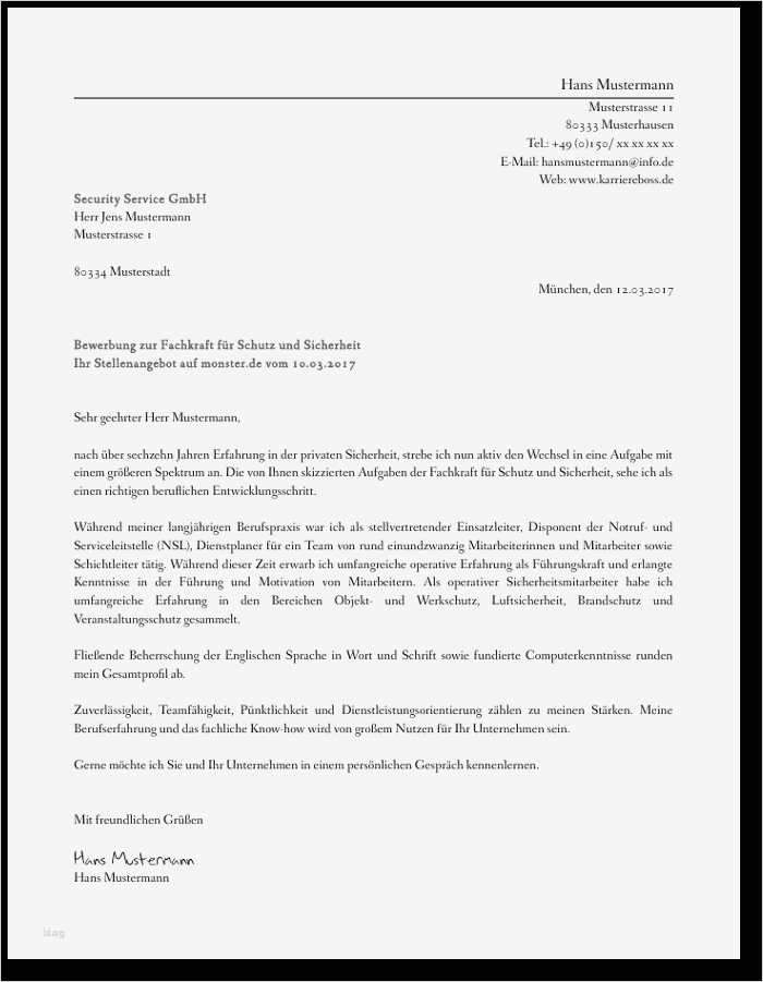 Das Perfekte Arbeitszeugnis Vorlage Best Of Der Perfekte Aufbau Einer Bewerbung Karriereboss