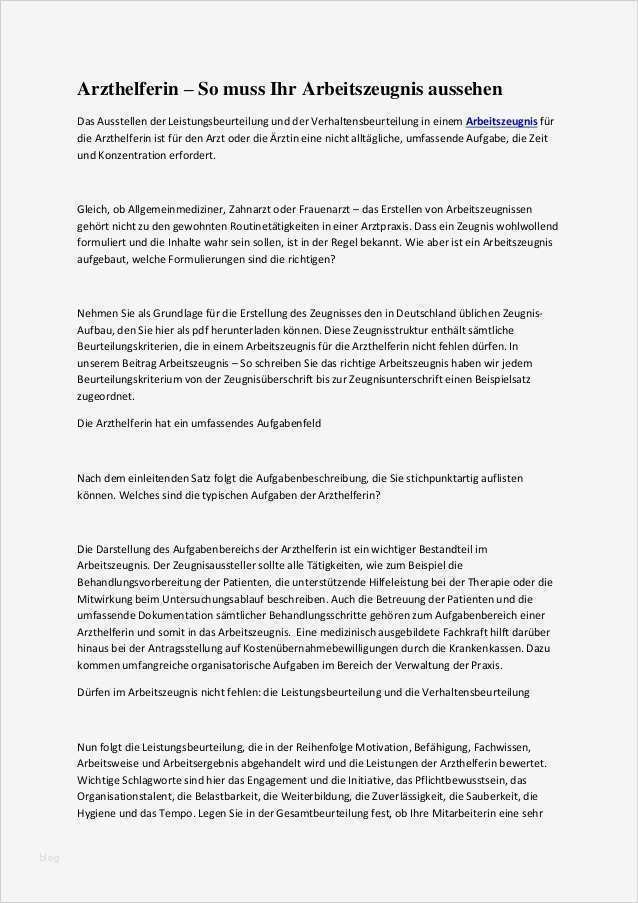 Das Perfekte Arbeitszeugnis Vorlage Cool Arbeitszeugnis