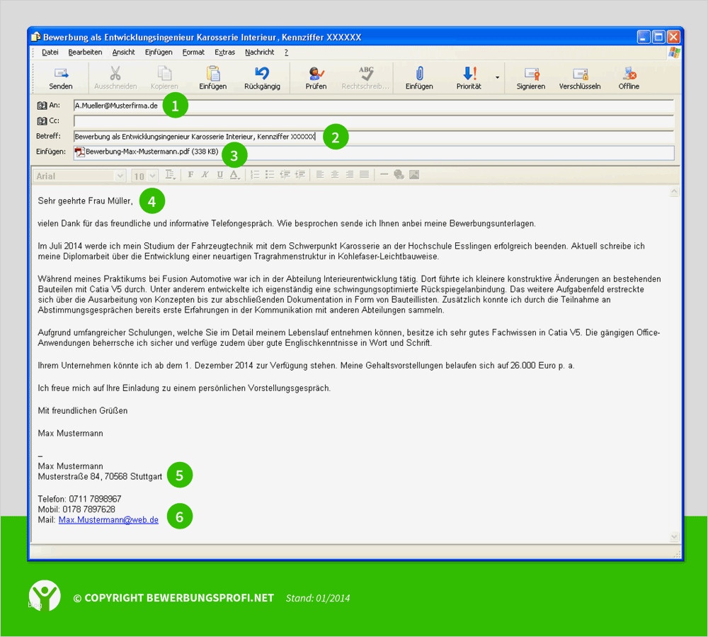 Das Perfekte Arbeitszeugnis Vorlage Großartig Bewerbung Per Email Erfolgreich Meistern