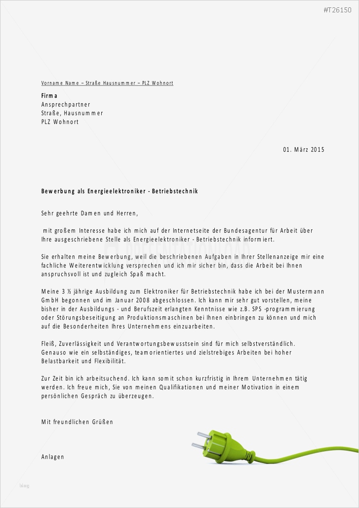 Das Perfekte Arbeitszeugnis Vorlage Inspiration Elektroniker Für Betriebstechnik Anschreiben