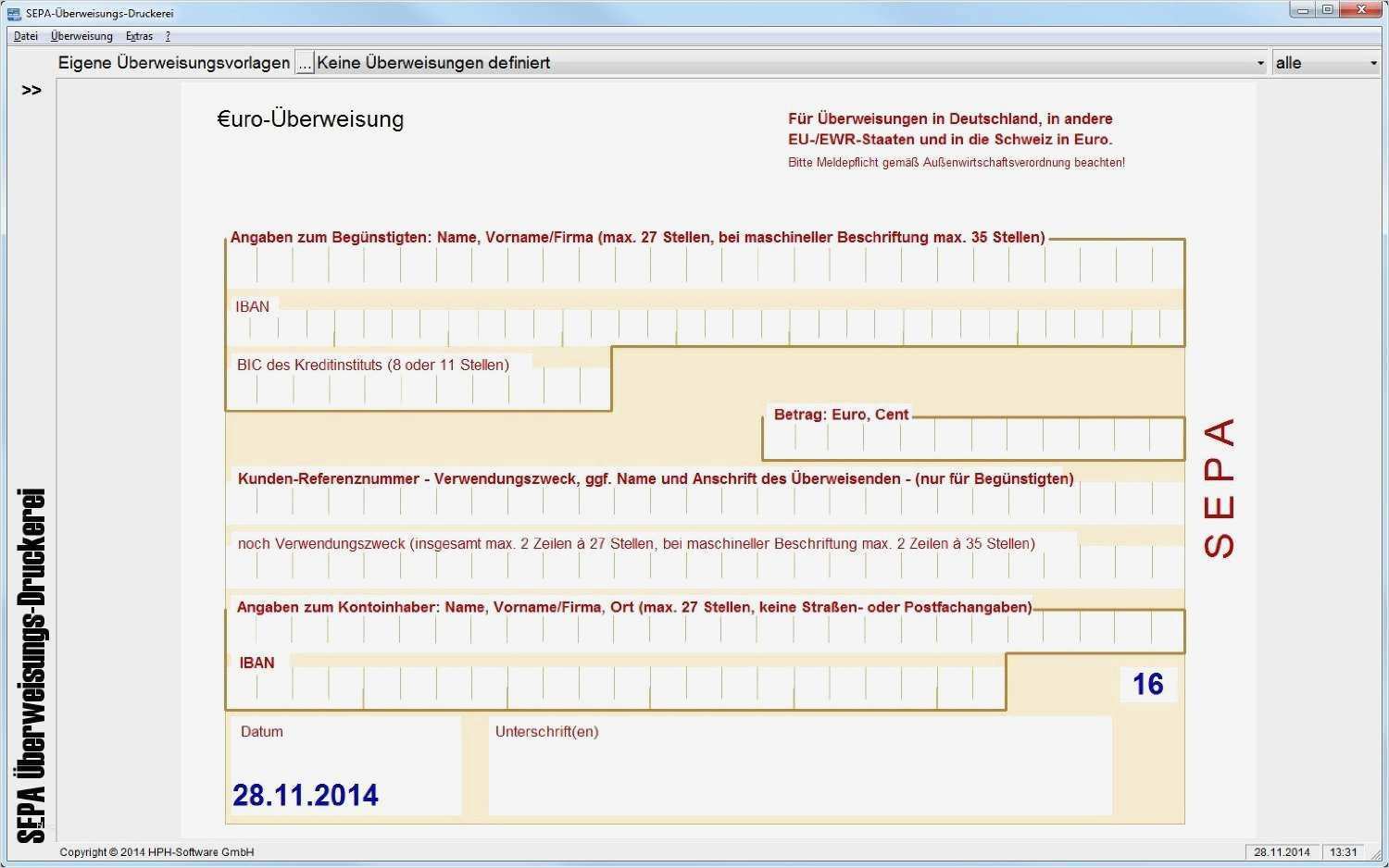 Data Becker Etiketten Vorlage Schön Sepa Überweisungs Druckerei Günstig Zum Download