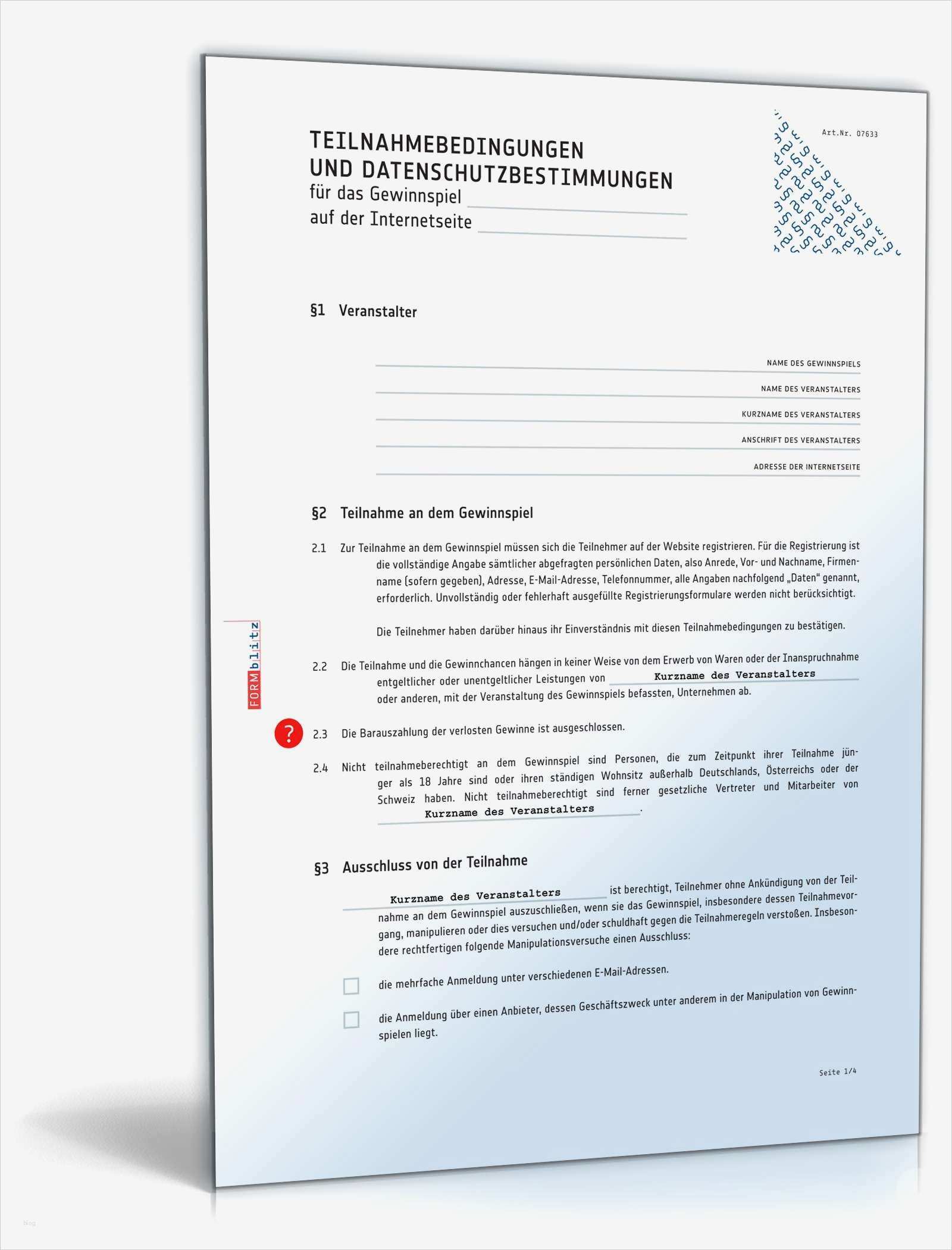 Datenschutz Muster Vorlage Elegant Teilnahmebedingungen Line Gewinnspiel Muster Zum Download