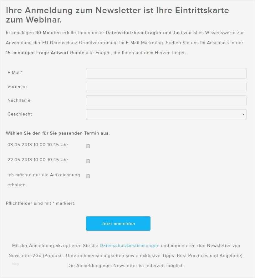 Datenschutz Vorlage Bewundernswert Datenschutz Grundverordnung Newsletter2go