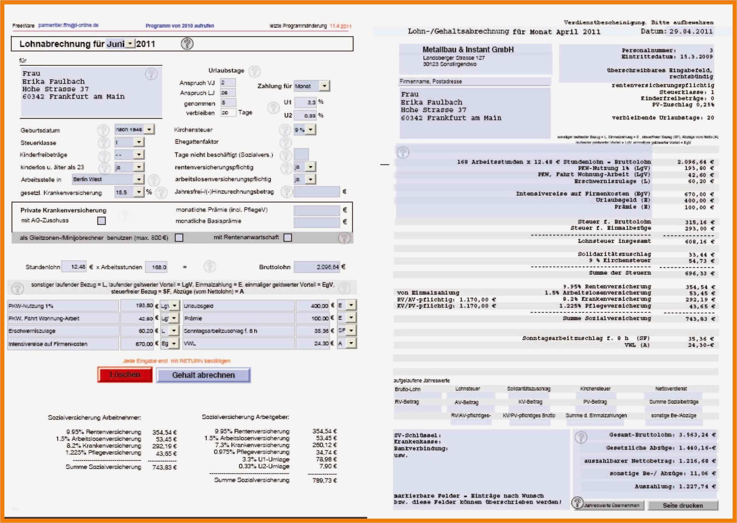 60 Erstaunlich Datev Abrechnung Vorlage Ideen 2 8 lohnabrechnung pdf