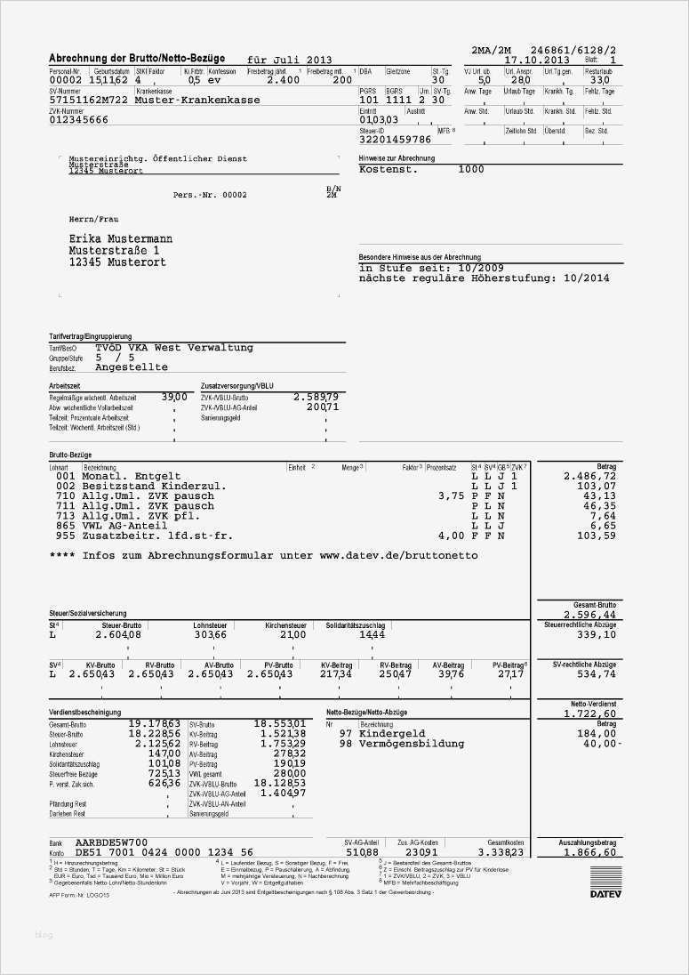 Datev Lohnabrechnung Vorlage Erstaunlich Datev