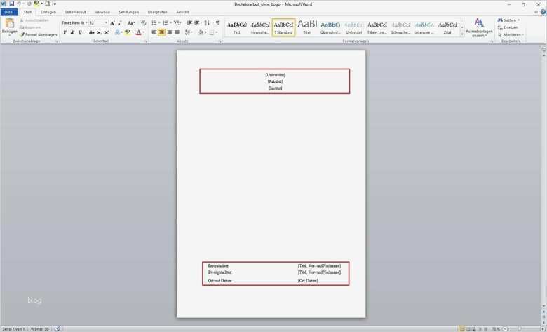 Deckblatt Hausarbeit Vorlage Inspiration Deckblatt Gestalten
