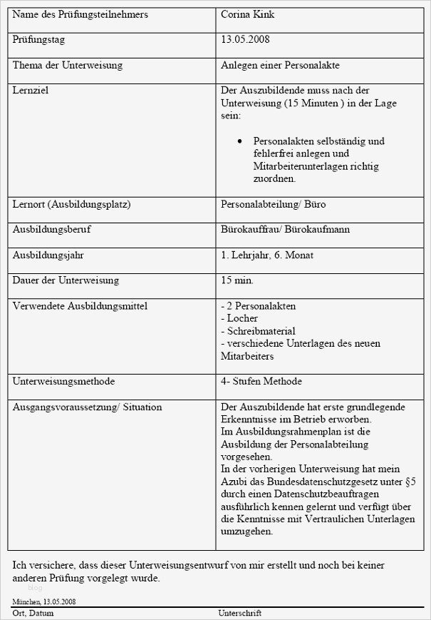 Deckblatt Personalakte Vorlage Kostenlos Erstaunlich Personalakte Anlegen Nach Der 4 Stufen Methode