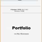 Deckblatt Praktikumsbericht Vorlage Hübsch 9 Deckblatt Portfolio Muster