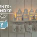 Deko Kitchen Vorlagen Großartig Diy Adventskalender Basteln Mit Beleuchteten Häuschen