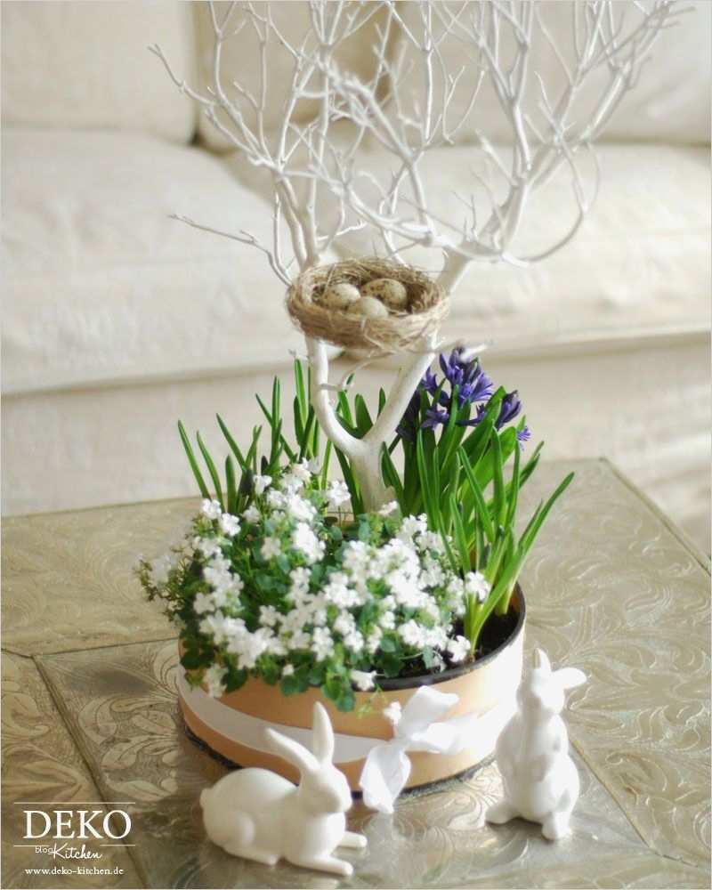 Deko Kitchen Vorlagen Schönste Diy Blumendeko Centerpiece Für Ostern Deko Kitchen