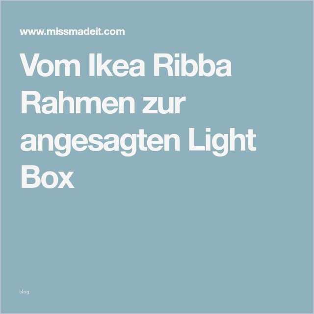 Die Stämme Deff Vorlage Neu 25 Einzigartige Ikea Ribba Ideen Auf Pinterest