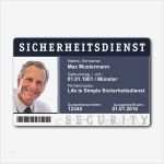 Dienstausweis Erstellen Vorlage Beste Sicherheits Nst Und Security Ausweis Günstig Online
