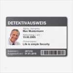 Dienstausweis Erstellen Vorlage Erstaunlich Ausweis Detektiv Detektivausweis Günstig Online