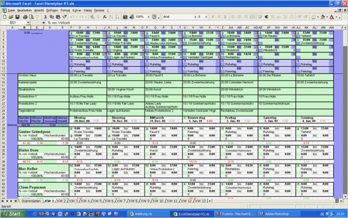Dienstplan Excel Kostenlos Vorlage Erstaunlich Excel Dienstplan V3 Download