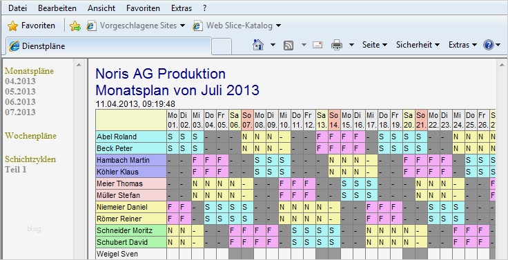 Dienstplan Vorlagen Kostenlos Download Bewundernswert Automatische Dienstplanung