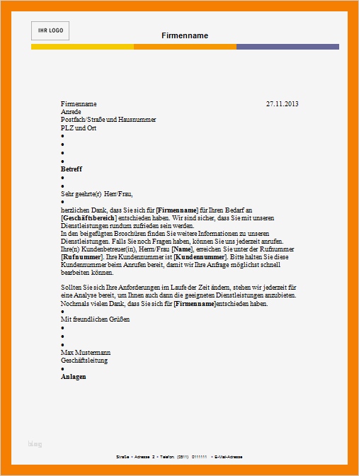 Din 5008 Vorlage Gut 12 Briefvorlage Anlage