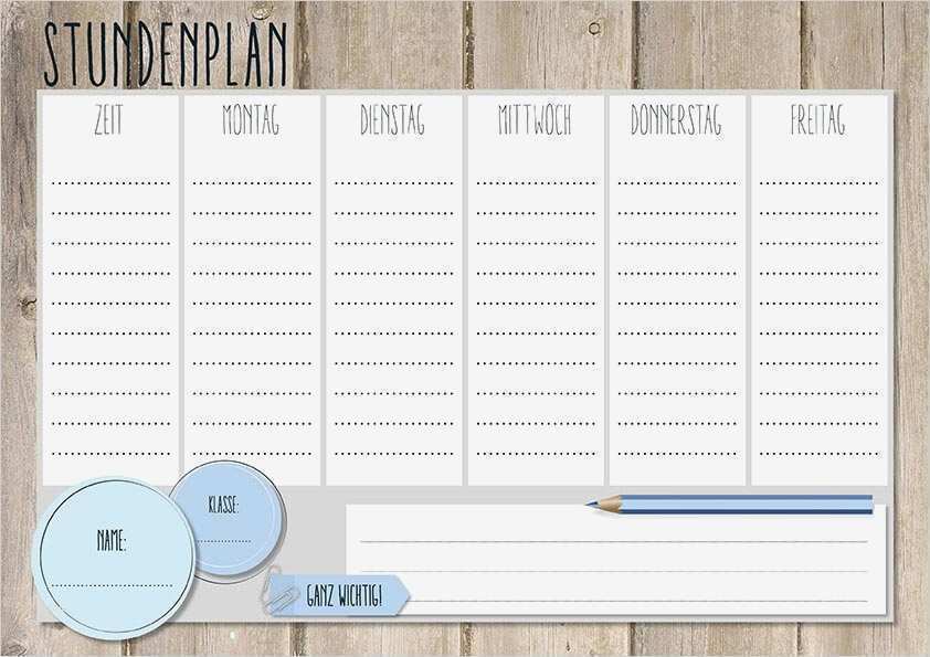 54 Erstaunlich Din A4 Kariert Vorlage Pdf Bilder 2 Download Stundenplanvorlagen flyerwire