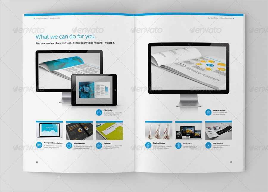 munication Brochure Design DIN A5 by Prefab Factory