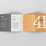 Din A5 Broschüre Vorlage Wunderbar 4 Fold Brochure Mockup Din A4 A5 A6 by Visconbiz