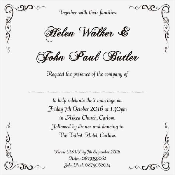 Einladung Vorlage Exemplar Günstige hochwertige