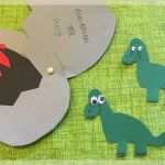 Dino Basteln Vorlage Beste Dino Einladungskarten Zur Dinoparty Selber Basteln