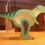 Dino Basteln Vorlage Erstaunlich Dino Laterne – Das Macht Laune